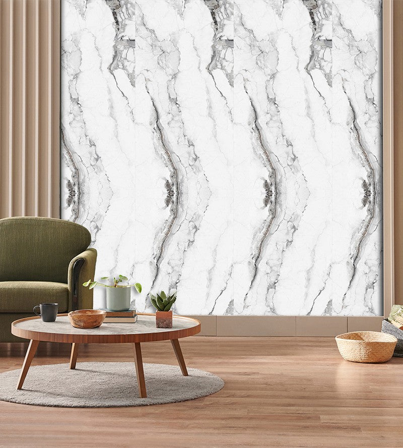 Revestimiento mural decorativo flexible con efecto mármol autoadhesivo 60 x 120 cm.